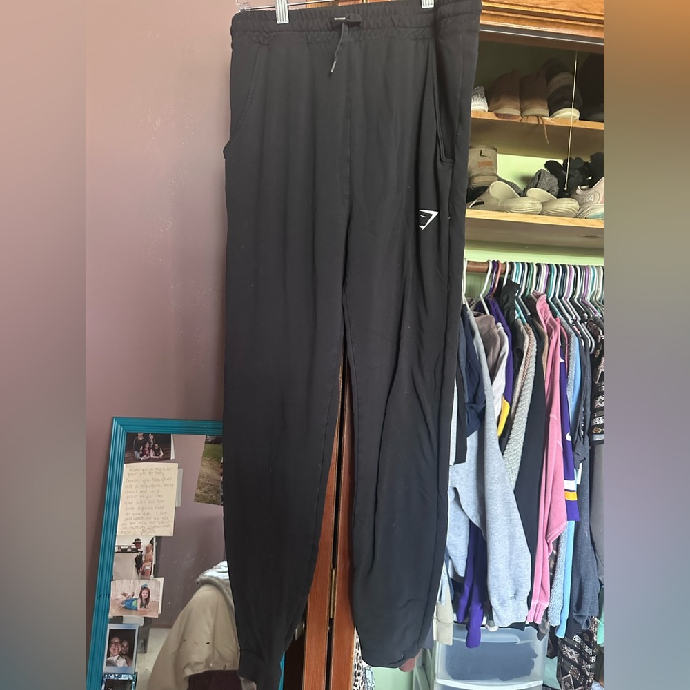 Black Gym Shark Jogger